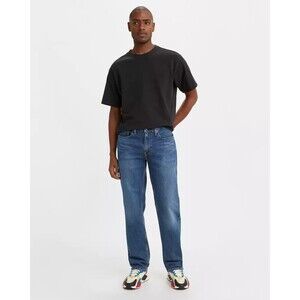 NWT Levi's 514 Men's Straight Leg Jeans Medium Wash Stretch Denim- Size 34x32